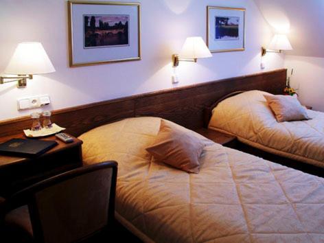 Hotel Restaurant Modra Hvezda Dobřany Стая снимка