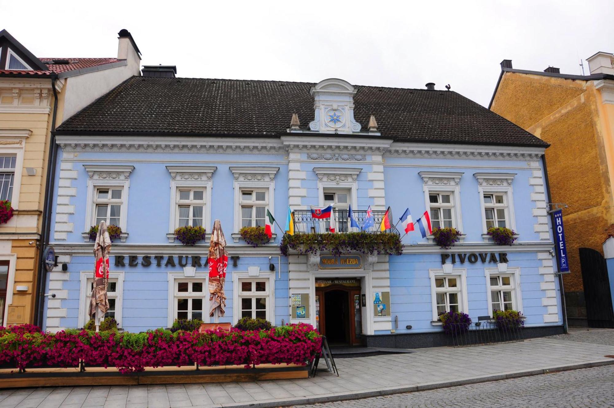 Hotel Restaurant Modra Hvezda Dobřany Екстериор снимка